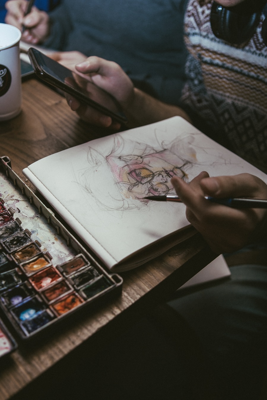 Photo "How to turn art into a daily hobby even if you dont have time"