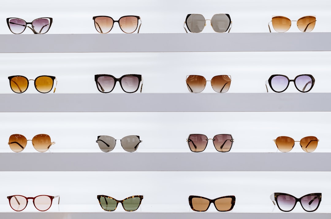 Photo sunglasses shapes