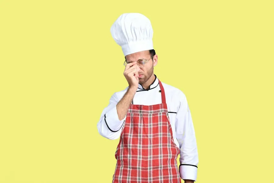Photo common gastronomy mistakes